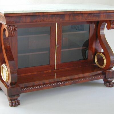 A Classical Console Cabinet