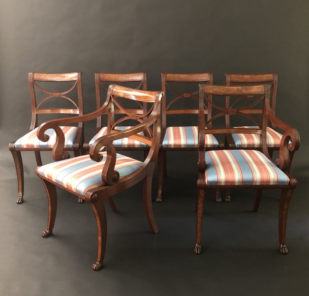 A Set Of Classical Dining Chairs - Charles Clark