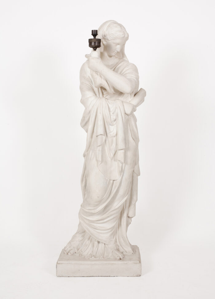 A Regency Figural Lamp