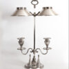 A Regency Silver-plated Student Lamp - Image 2