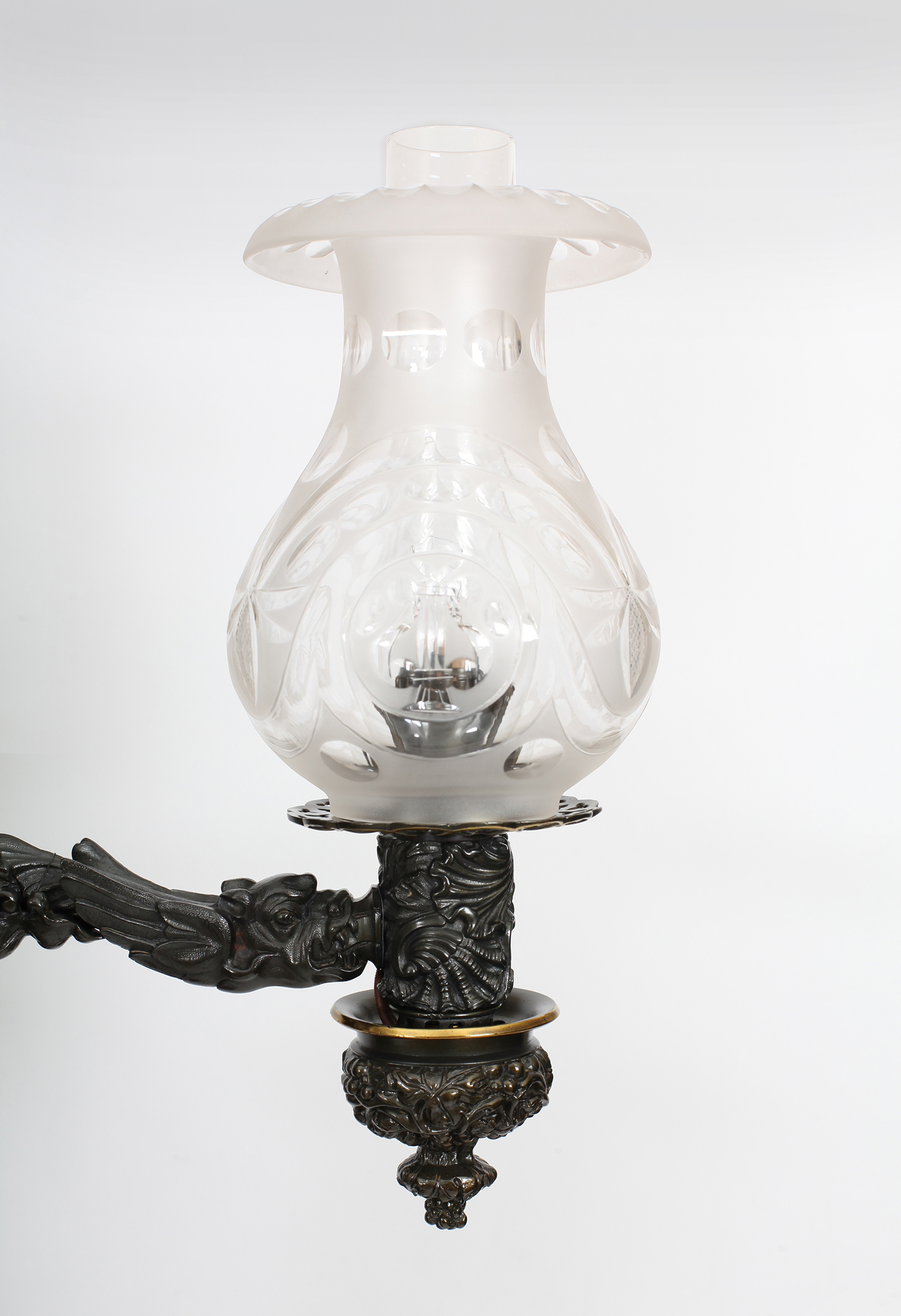 A Regency Argand in the Gothic Taste - Image 2